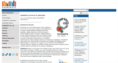 Desktop Screenshot of enumerate.eu
